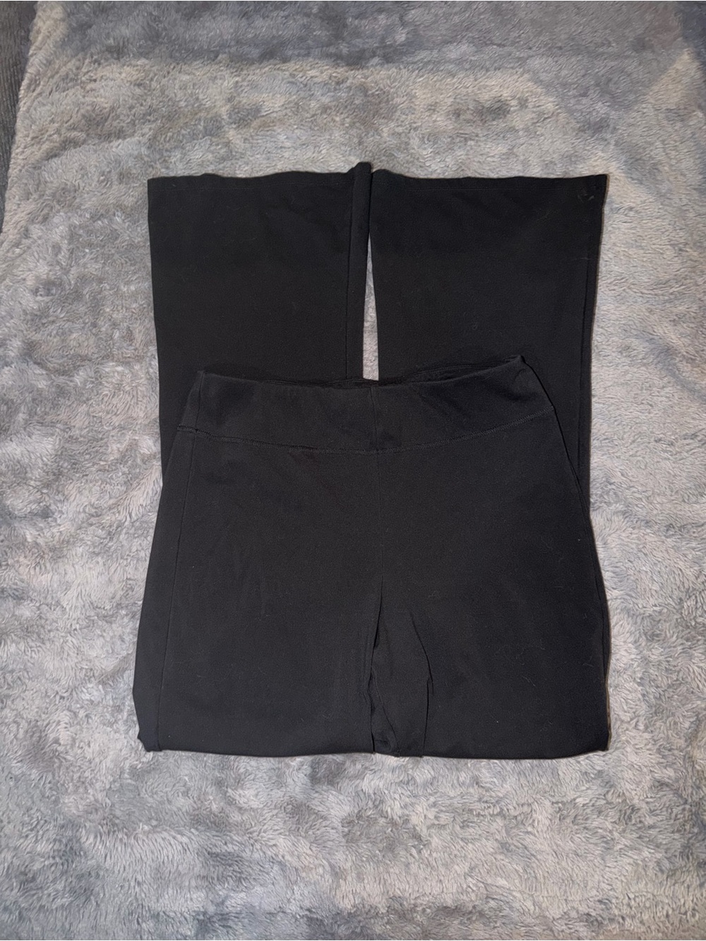 Express Black flare-Leg stretch Pants